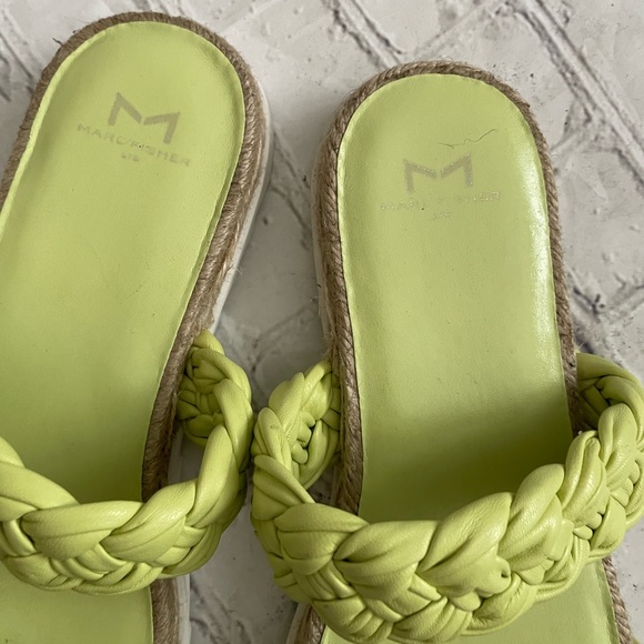 NWOT Marc Fisher Jaimee Espadrille Slide Sandal - Picture 6 of 9